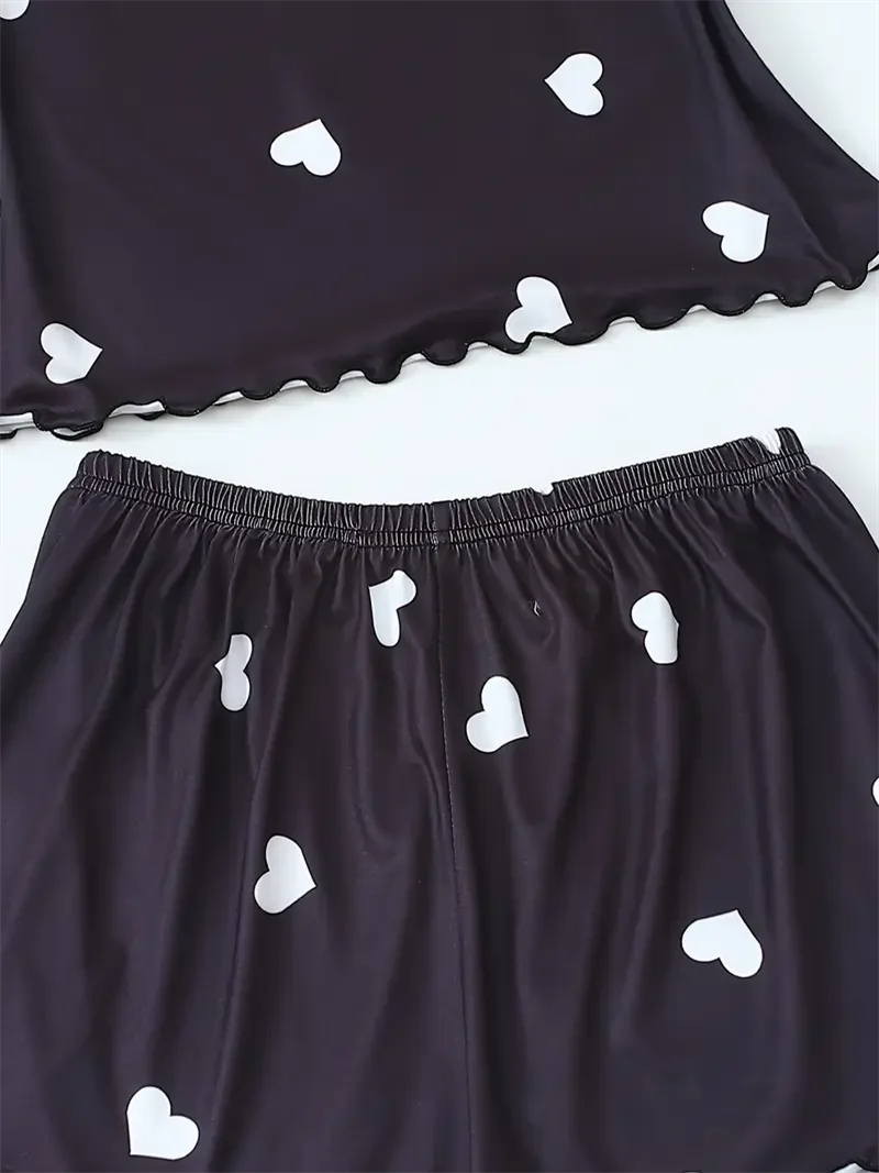Sweetheart Cami & Shorts Pajama Set